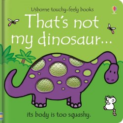 That's Not My Dinosaur... Usborne / Книга з тактильними відчуттями