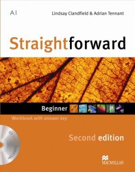 Straightforward (2nd Edition) Beginner Workbook with key and Audio-CD Macmillan / Робочий зошит