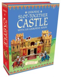 Slot-Together Castle with Book Usborne / Книга з виробами, Збірна модель