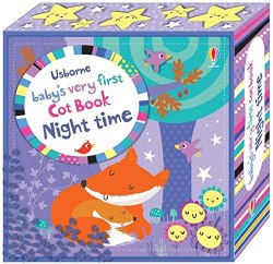 Baby's Very First: Cot Book Night Time Usborne / М'яка книжка