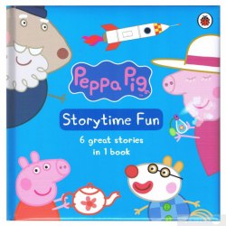 Peppa Pig: Storytime Fun (6 Great Stories in 1 Book + CD) Ladybird