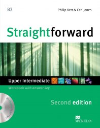 Straightforward (2nd Edition) Upper-Intermediate Workbook with key and Audio-CD Macmillan / Робочий зошит