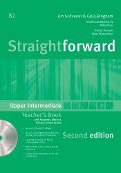 Straightforward (2nd Edition) Upper-Intermediate Teacher's Book with Student's eBook and Practice Online Access Macmillan / Підручник для вчителя