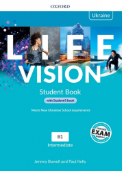 Life Vision Intermediate Student's Book with e-Book (Edition for Ukraine) Oxford University Press / Підручник для учня