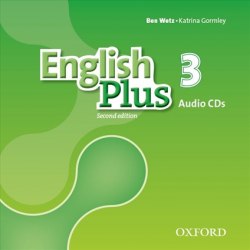 English Plus 3 (2nd Edition) Class Audio CDs Oxford University Press / Аудіо диск