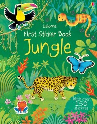First Sticker Book: Jungle Usborne / Книга з наклейками