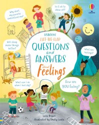 Lift-the-Flap Questions and Answers about Feelings Usborne / Книга з віконцями