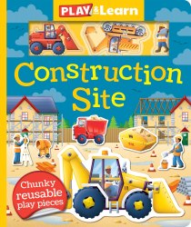 Play and Learn: Construction Site Imagine That / Книга з іграшкою