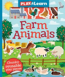 Play and Learn: Farm Animals Imagine That / Книга з іграшкою
