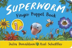 Superworm Finger Puppet Book Scholastic / Книга-іграшка
