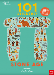 The British Museum: 101 Stickers! Stone Age Nosy Crow / Книга з наклейками