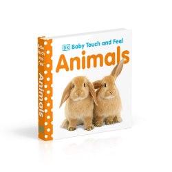 Baby Touch and Feel: Animals Dorling Kindersley / Книга з тактильними відчуттями