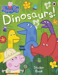 Peppa Pig: Dinosaurs! Sticker Book Ladybird / Книга з наклейками