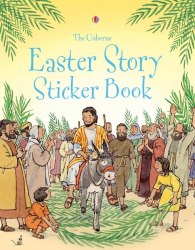Easter Story Sticker Book Usborne / Книга з наклейками