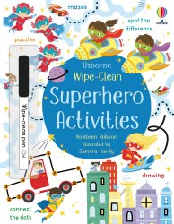 Wipe-Clean Superhero Activities Usborne / Пиши-стирай