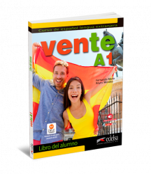 Vente A1 Libro Del Alumno + Audio Descargable Edelsa / Підручник для учня