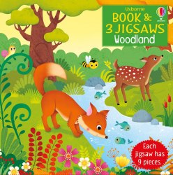 Usborne Book and 3 Jigsaws: Woodland Usborne / Книга, Пазли