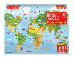 Usborne Book and Jigsaw: Cities of the World Usborne / Книга з пазлом