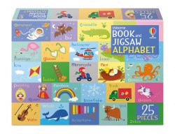 Usborne Book and Jigsaw: Alphabet Usborne / Книга з пазлом