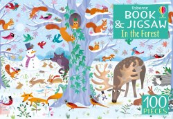 Usborne Book and Jigsaw: In the Forest Usborne / Книга з пазлом