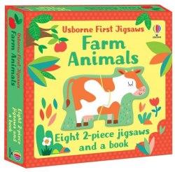 Usborne First Jigsaws: Farm Animals Usborne / Книга, Пазли