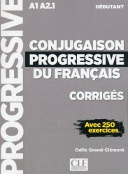 Conjugaison Progressive du Français Débutant Corrigés Cle International / Брошура з відповідями