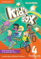 Kid's Box Second Edition 4 Flashcards (Pack of 103) Cambridge University Press / Картки
