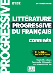 Littérature Progressive du Français 2e Édition Intermédiaire Corrigés Cle International / Збірник відповідей