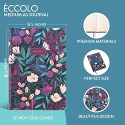 Style Journal A5 Tropical Floral Eccolo / Блокнот
