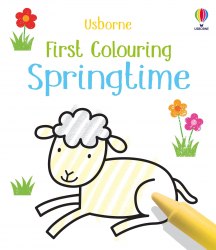 First Colouring: Springtime Usborne / Розмальовка