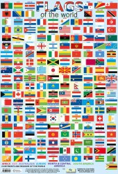 Flags of the World Chart Media / Плакат