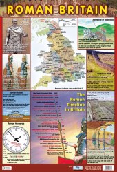 Roman Britain Chart Media / Плакат