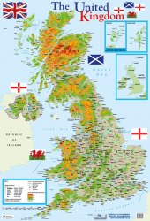 The United Kingdom Map Chart Media / Карта