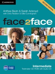 Face2face 2nd Edition Intermediate Testmaker CD-ROM and Audio CD Cambridge University Press / Диск з тестами