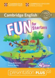 Fun for Starters (4th Edition) Presentation Plus DVD-ROM Cambridge University Press / Ресурси для інтерактивної дошки