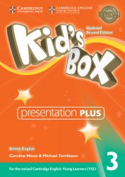 Kid's Box Updated Second Edition 3 Presentation Plus DVD-ROM Cambridge University Press / Ресурси для інтерактивної дошки
