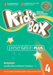 Kid's Box Updated Second Edition 4 Presentation Plus DVD-ROM Cambridge University Press / Ресурси для інтерактивної дошки