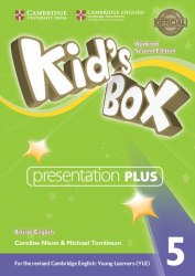 Kid's Box Updated Second Edition 5 Presentation Plus DVD-ROM Cambridge University Press / Ресурси для інтерактивної дошки