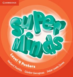 Super Minds 4 Posters (10) Cambridge University Press / Набір плакатів