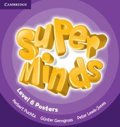 Super Minds 6 Posters (10) Cambridge University Press / Набір плакатів