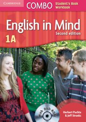 English in Mind Combo (2nd Edition) 1 A Students Book + Workbook with DVD-ROM Cambridge University Press / Підручник + зошит (1-ша частина)