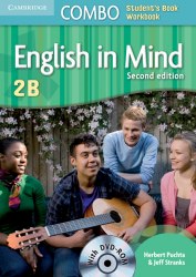 English in Mind Combo (2nd Edition) 2 B Students Book + Workbook with DVD-ROM Cambridge University Press / Підручник + зошит (2-га частина)