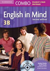 English in Mind Combo (2nd Edition) 3 B Students Book + Workbook with DVD-ROM Cambridge University Press / Підручник + зошит (2-га частина)