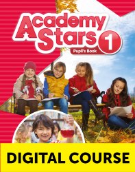 Academy Stars 1 for Ukraine Digital Pupil's Book + Workbook + Practice Kit Macmillan / Код доступу
