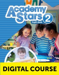 Academy Stars 2 for Ukraine Digital Pupil's Book + Workbook + Practice Kit Macmillan / Код доступу