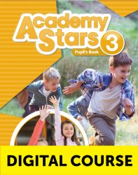Academy Stars 3 for Ukraine Digital Pupil's Book + Workbook + Practice Kit Macmillan / Код доступу
