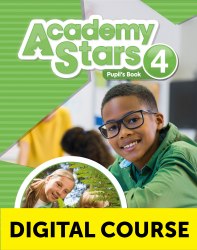 Academy Stars 4 for Ukraine Digital Pupil's Book + Workbook + Practice Kit Macmillan / Код доступу