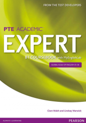 Expert PTE Academic B1 Coursebook with MyEnglishLab Pearson / Підручник + код доступу