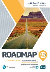 Roadmap A2+ Students' Book with Digital Resources and App + eBook + MEL Pearson / Підручник + eBook + онлайн зошит