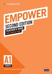 Empower Second Edition A1 Starter Teacher's Book with Digital Pack Cambridge University Press / Підручник для вчителя